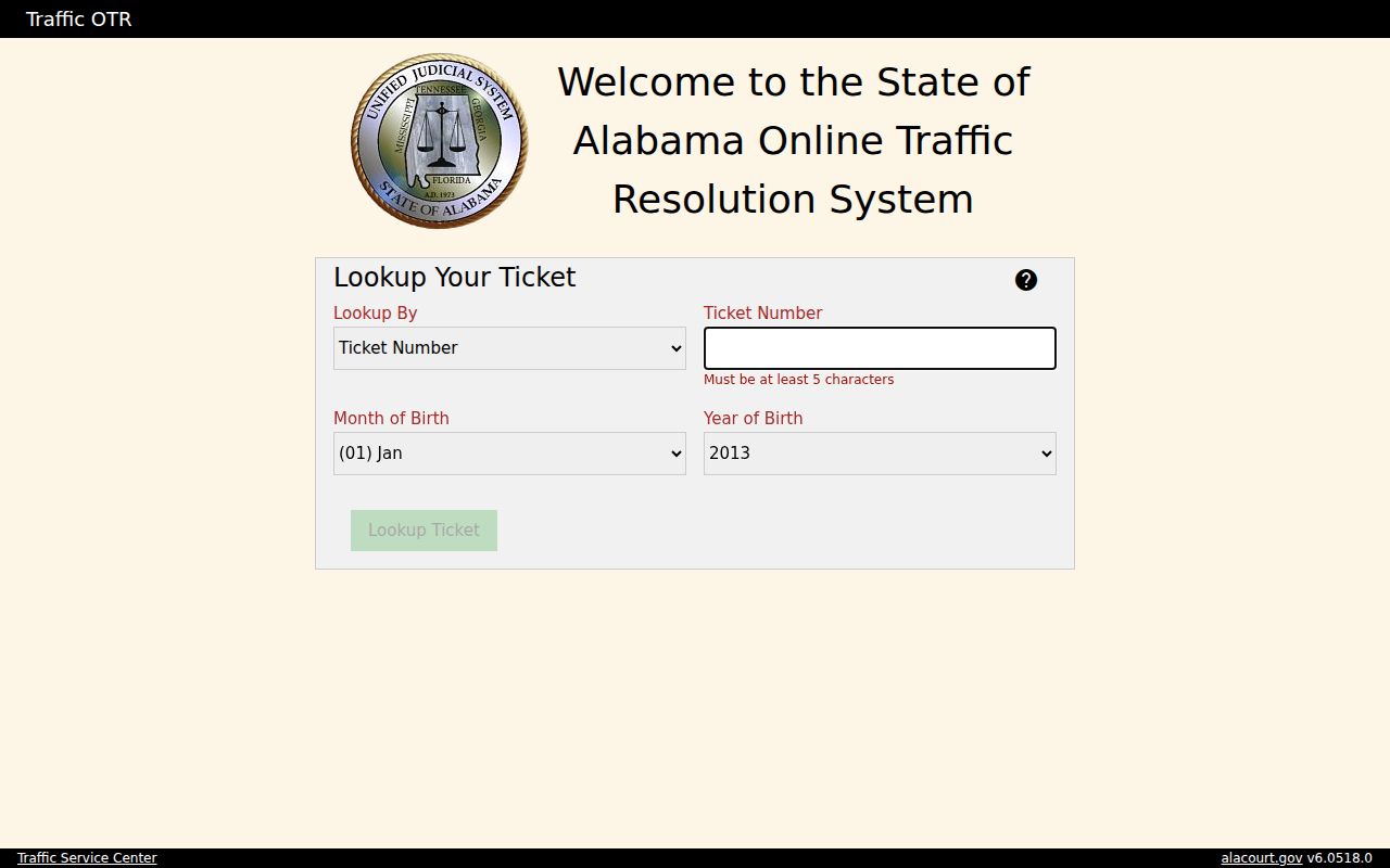 Marshall County traffic court Resolve portal